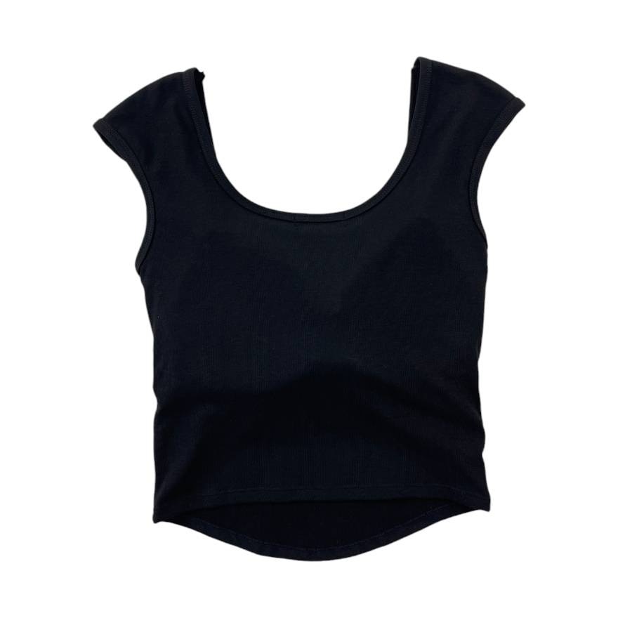 Angel Bra Bra Tank Top MomoP Black