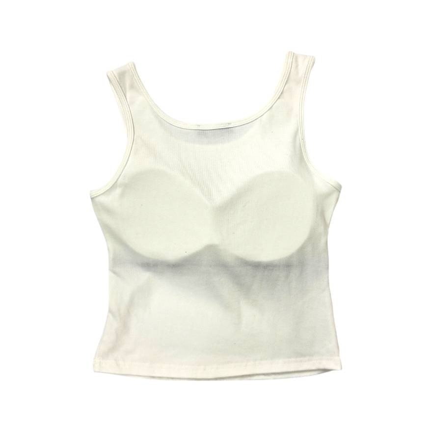 Angel Bra Bra Tank Top Delight White