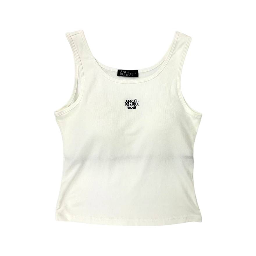 Angel Bra Bra แองเจิ้ลบราบรา เสื้อพร้อมบรา รุ่น ดีไลท์ สีขาว