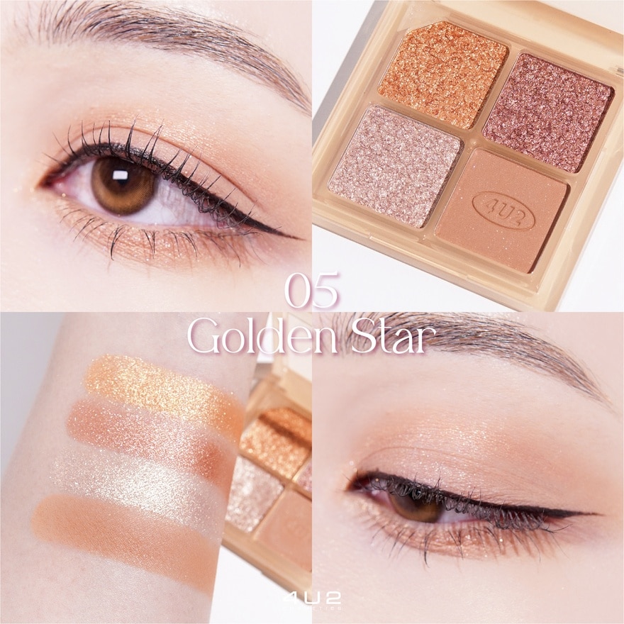 4U2 Jewelry Box Eyeshadow 4.4g. 05 Golden Star