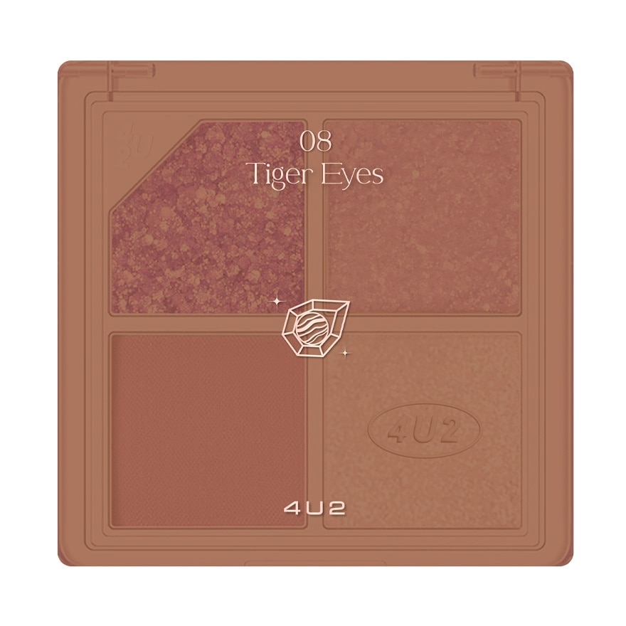 4U2 Jewelry Box Eyeshadow 4.4g. 08 Tiger Eyes