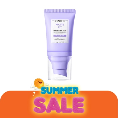 Skintific - สคินทิฟฟิค แมท ฟิต เซรั่ม ซันสกรีน SPF50+ PA++++ 30 กรัม