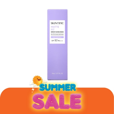 Skintific - สคินทิฟฟิค แมท ฟิต เซรั่ม ซันสกรีน SPF50+ PA++++ 50 กรัม