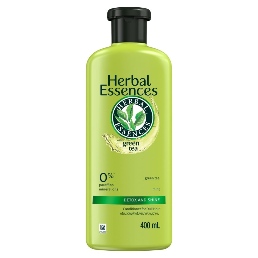 Herbal Essences เฮอร์บัล เอสเซนส์ คอนดิชันเนอร์ กรีน ที มิ้นท์ ดีทอกซ์ แอนด์ ชายน์ 400 มล.