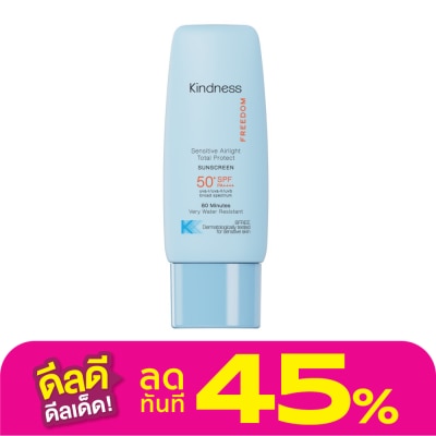 Kindness Kindness Freedom Sensitive Airlight Total Protect Sunscreen SPF50+ PA++++ 30 ml.