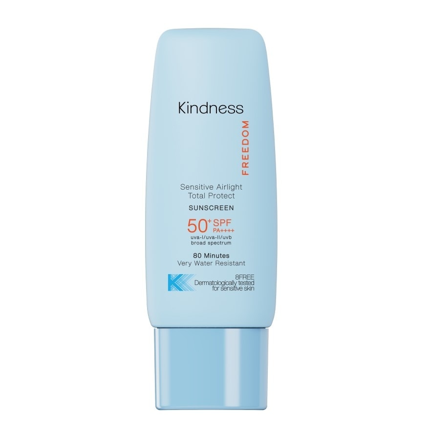 Kindness Freedom Sensitive Airlight Total Protect Sunscreen SPF50+ PA++++ 30 ml.