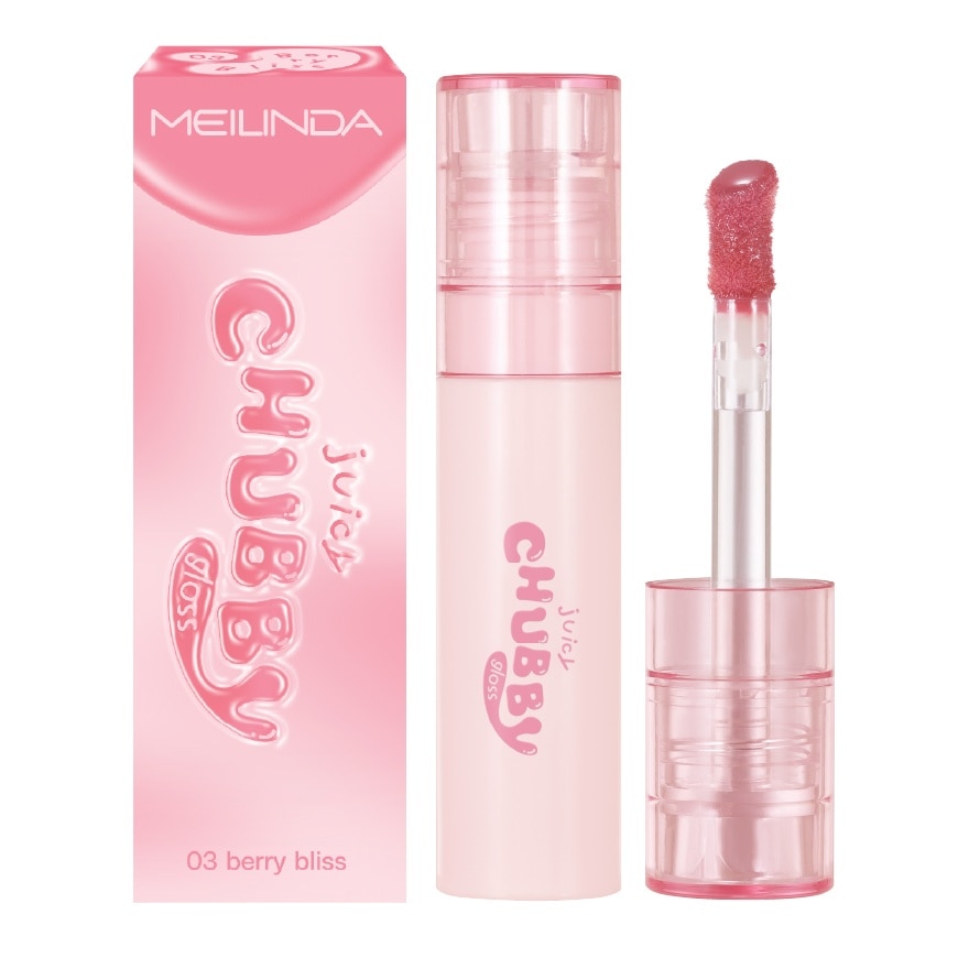 Meilinda Juicy Chubby Lip Gloss 3.5g. 03 Berry Bliss