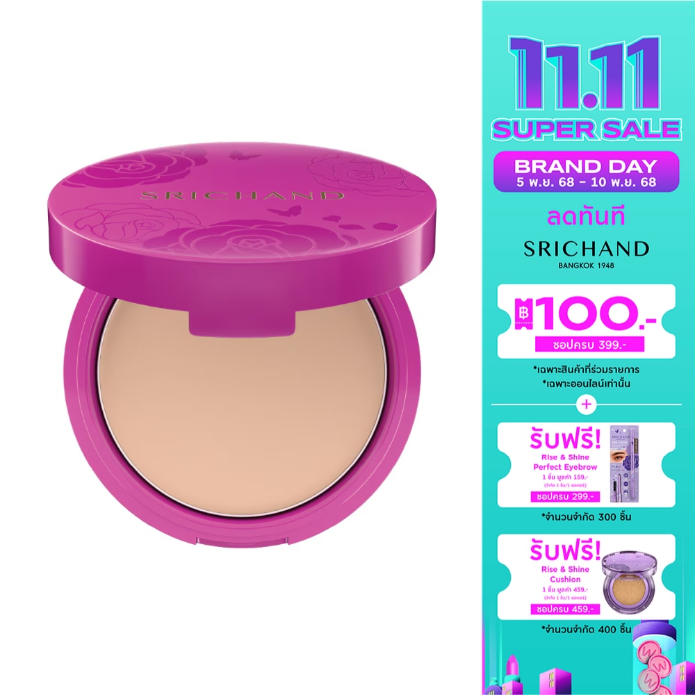 Srichand Super Fix 18H Oil Control Foundation Powder SPF35 PA+++ 6g. Y10 Sand