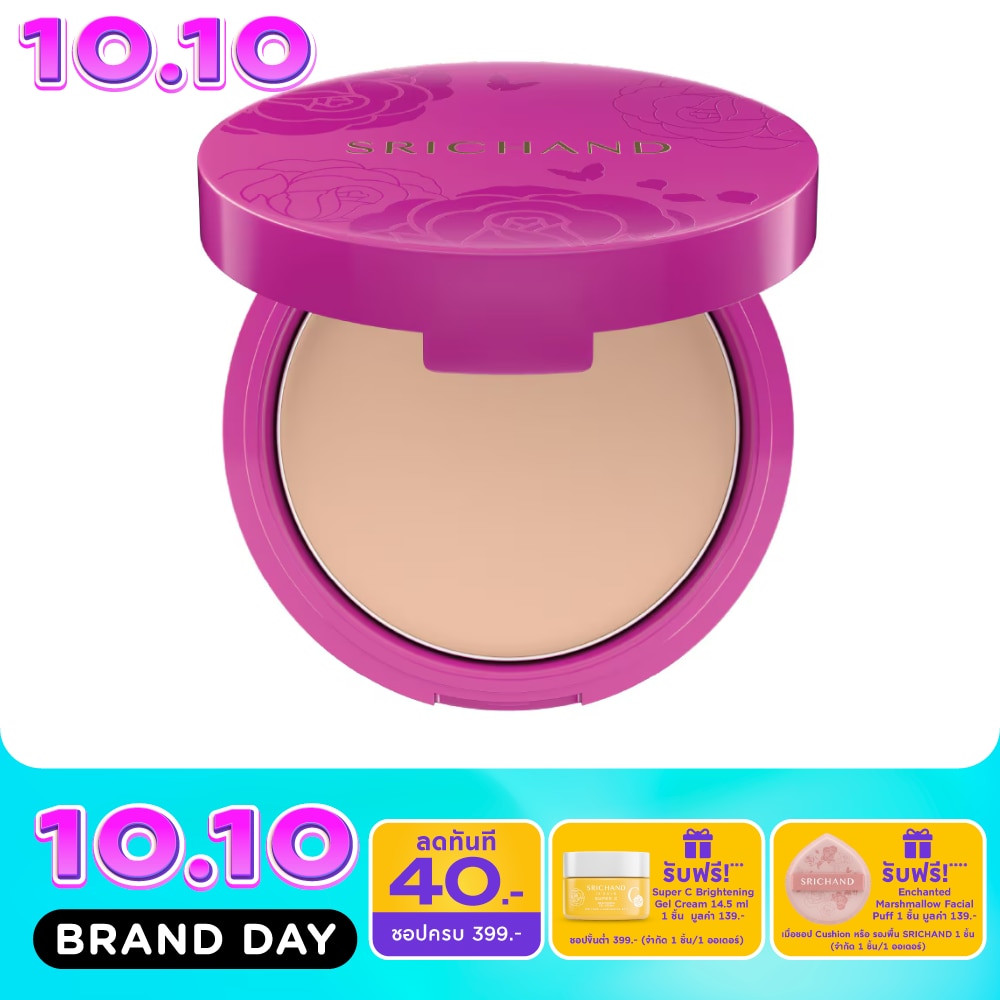 Srichand Super Fix 18H Oil Control Foundation Powder SPF35 PA+++ 6g. Y10 Sand image