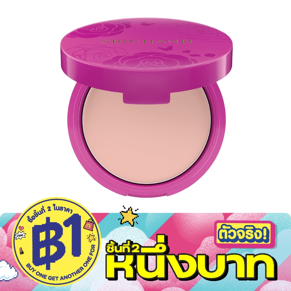 Srichand Super Fix 18H Oil Control Foundation Powder SPF35 PA+++ 6g. P10 Pinkish image