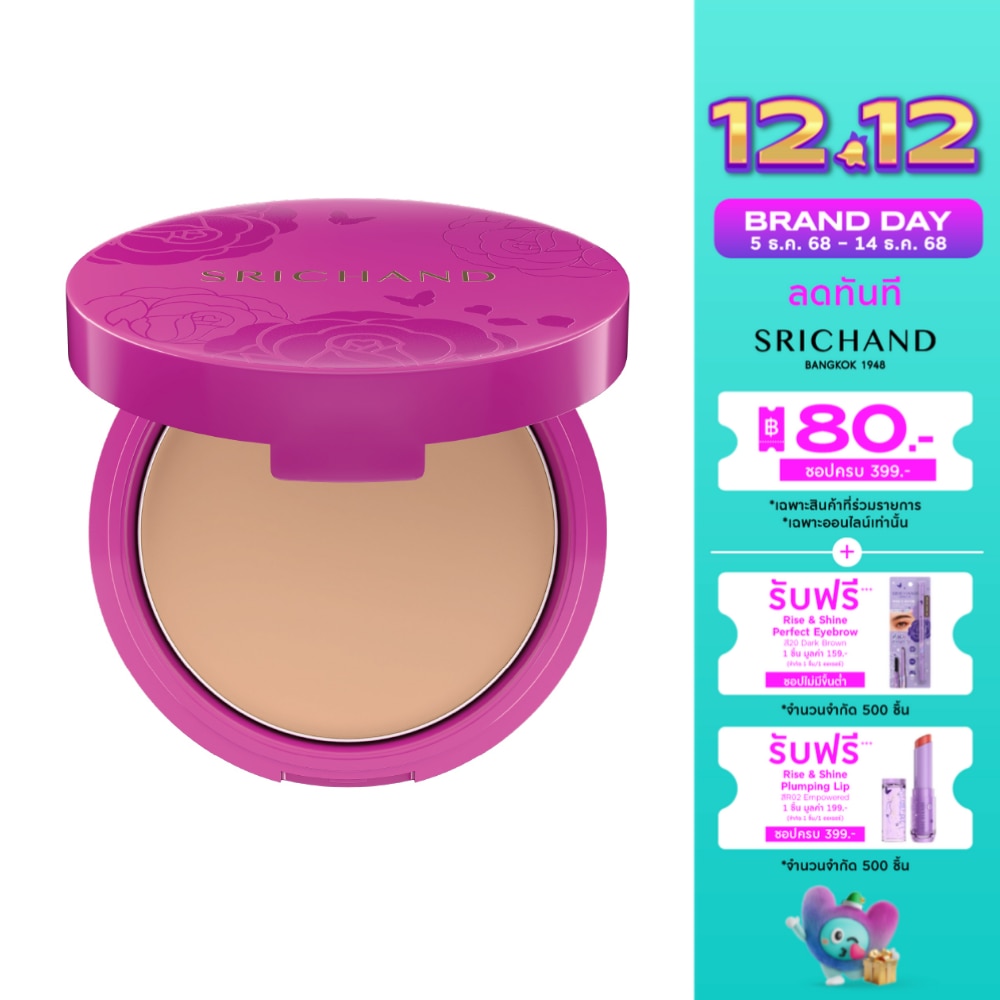 Srichand Super Fix 18H Oil Control Foundation Powder SPF35 PA+++ 6g. Y20 Beige