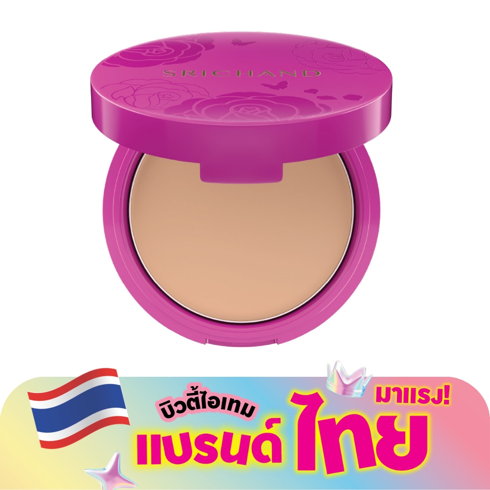 ศรีจันทร์ ซูเปอร์ ฟิกซ์ 18เอช ออย คอนโทรล ฟาวน์เดชั่น พาวเดอร์ SPF35 PA+++ 6ก. Y20 เบ