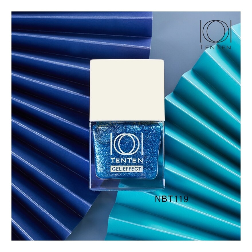 Ten Ten Gel Effect Nail Polish 12ml NBT119 Sparking Sea
