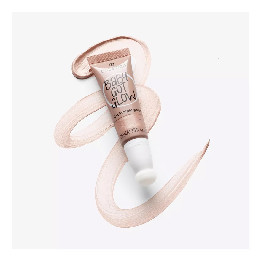Essence Baby Got Glow Liquid Highlighter 10ml. 10 Sassy In Silk