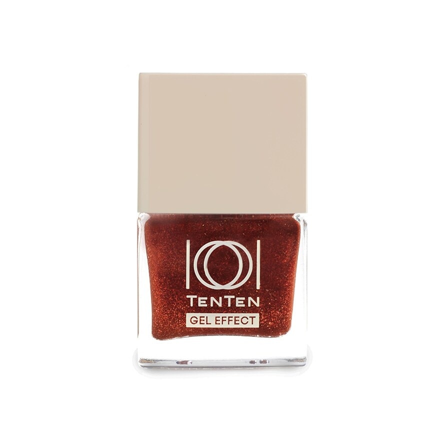 Ten Ten Gel Effect Nail Polish 12ml NBP113 Grand  Red Spark