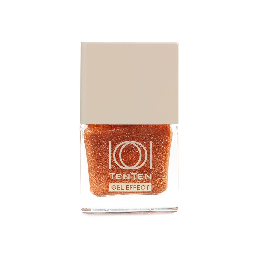 Ten Ten Gel Effect Nail Polish 12ml NBT111 Winking Orange