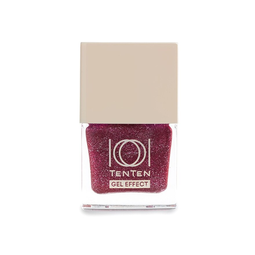 Ten Ten Gel Effect Nail Polish 12ml NBT102 Infinity Red image