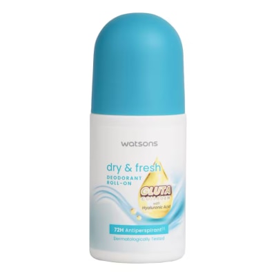 Watsons Watsons Dry  Fresh Deodorant Roll-on Gluta Collagen 50ml