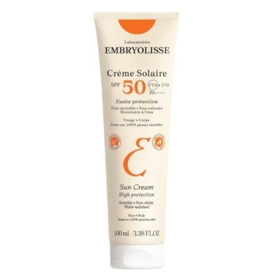 Embryolisse เอ็มบรีโอลีสย์ ซัน ครีม ไฮท์ โพรเทคชั่น SPF50 PA++++ กันแดดผิวหน้า,ผิวกาย 100 มล.