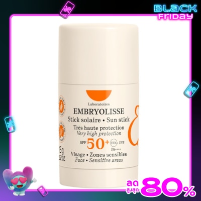 Embryolisse เอ็มบรีโอลีสย์ ซัน สติ๊ก เวรี่ ไฮท์ โพรเทคชั่น SPF 50+ PA++++ 15 กรัม กันแดดสติ๊ก