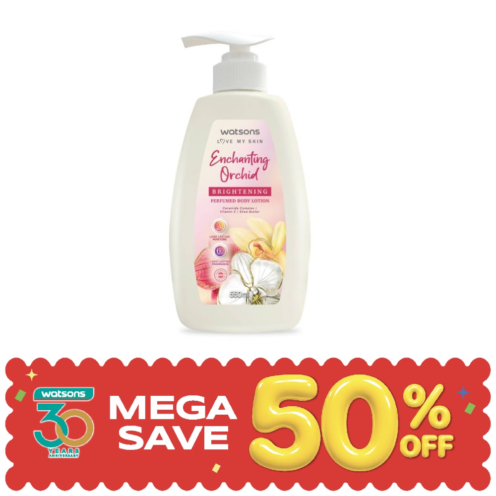 Watsons Enchanting Orchid Brightening Perfumed Body Lotion 550ml. image