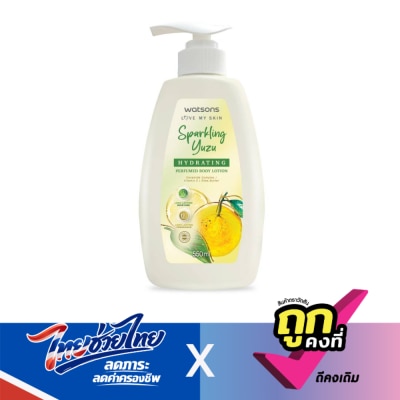 Watsons - Watsons Sparkling Yuzu Hydrating Perfumed Body Lotion 550ml.