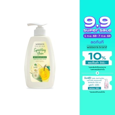Watsons Watsons Sparkling Yuzu Hydrating Perfumed Body Lotion 550ml.