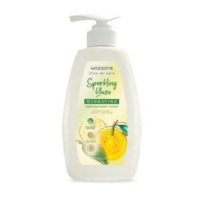 Watsons Watsons Sparkling Yuzu Hydrating Perfumed Body Lotion 550ml.