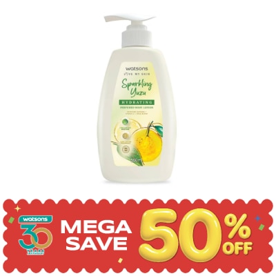 Watsons - Watsons Sparkling Yuzu Hydrating Perfumed Body Lotion 550ml. image