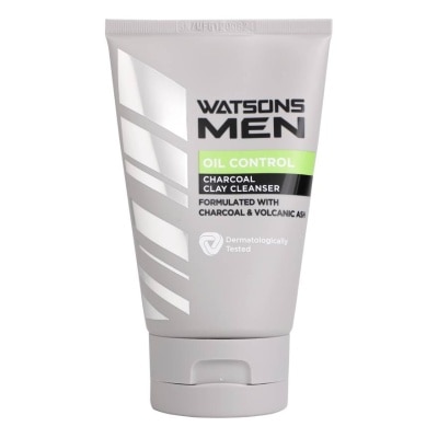 Watsons Watsons Men Charcoal Oil Control Clay 100g.