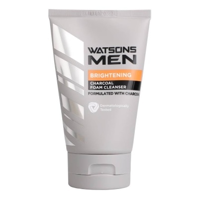 Watsons Watsons Men Brightening Charcoal Foam Cleanser 100g.