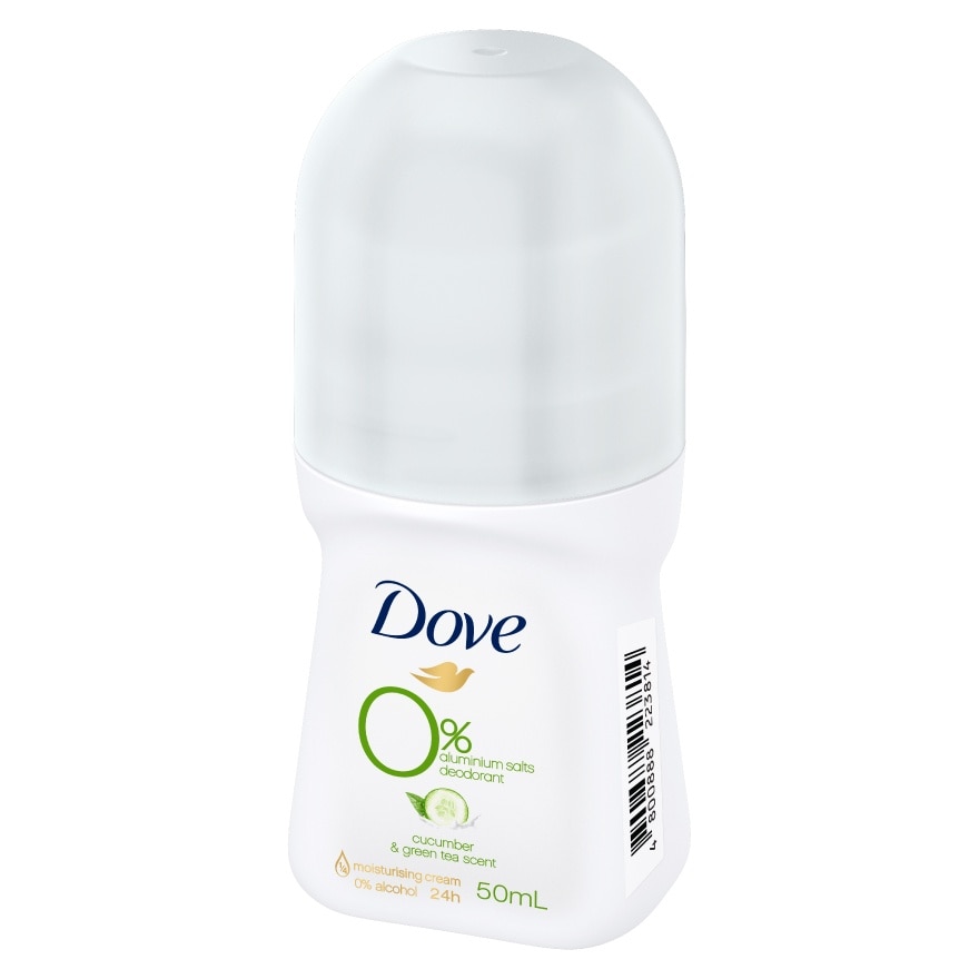 Dove Deo Roll-On 0 Aluminium Salts Cucumber  Green Tea 50 Ml.