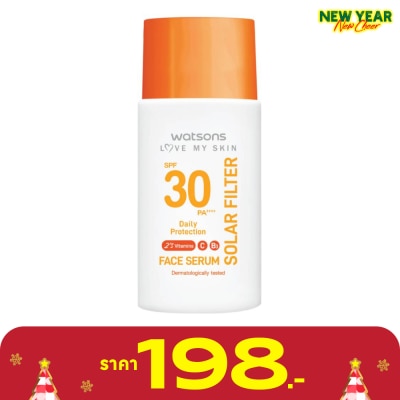 Watsons Watsons Love My Skin Solar Filter Daily Protection Face Serum SPF30 PA++++ 45ml.