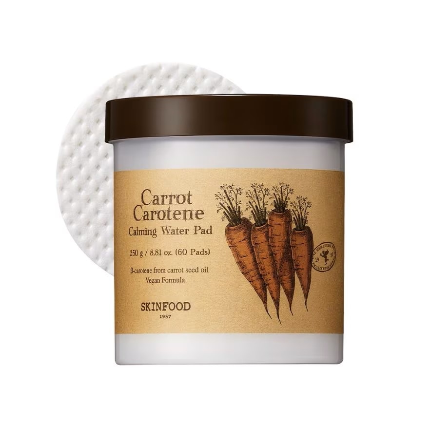 Skinfood Carrot Carotene Calming Water Pad 60'S