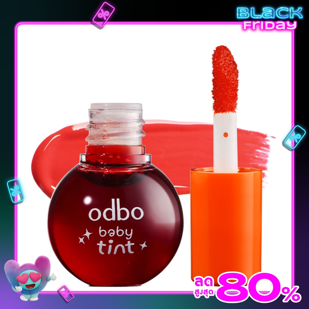 โอดีบีโอ เบบี้ ทินท์ ลิป 2มล. 02 ออเรนจ์