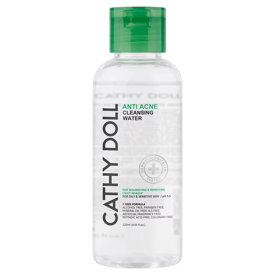 Cathy Doll Cathy Doll Cleansing Water Anti Acne 120 Ml.