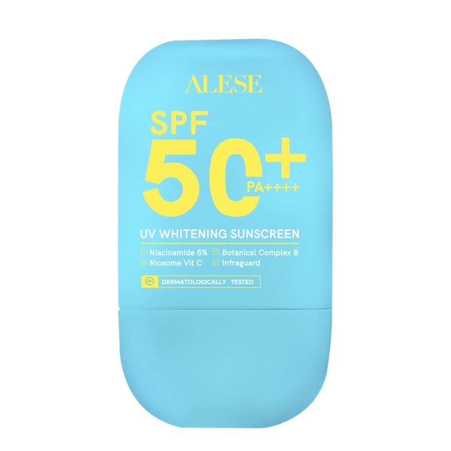 Alese UV Whitening Sunscreen SPF 50+ PA++++ 40 G.