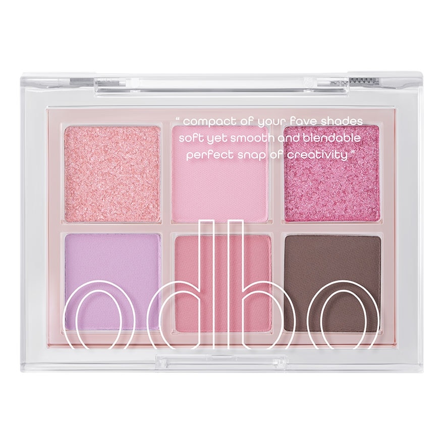 Odbo Signature Eyeshadow Palette 4.8g. 09 Berry Garden