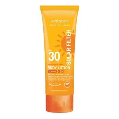 Watsons Watsons Love My Skin Solar Filter Daily Protection Body Lotion SPF30 PA++++ 100ml