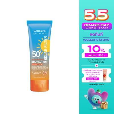Watsons - Watsons Love My Skin Very High Protection Sunscreen Body Lotion SPF50 100ml