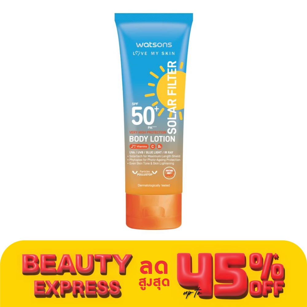 Watsons Love My Skin Very High Protection Sunscreen Body Lotion SPF50 100ml