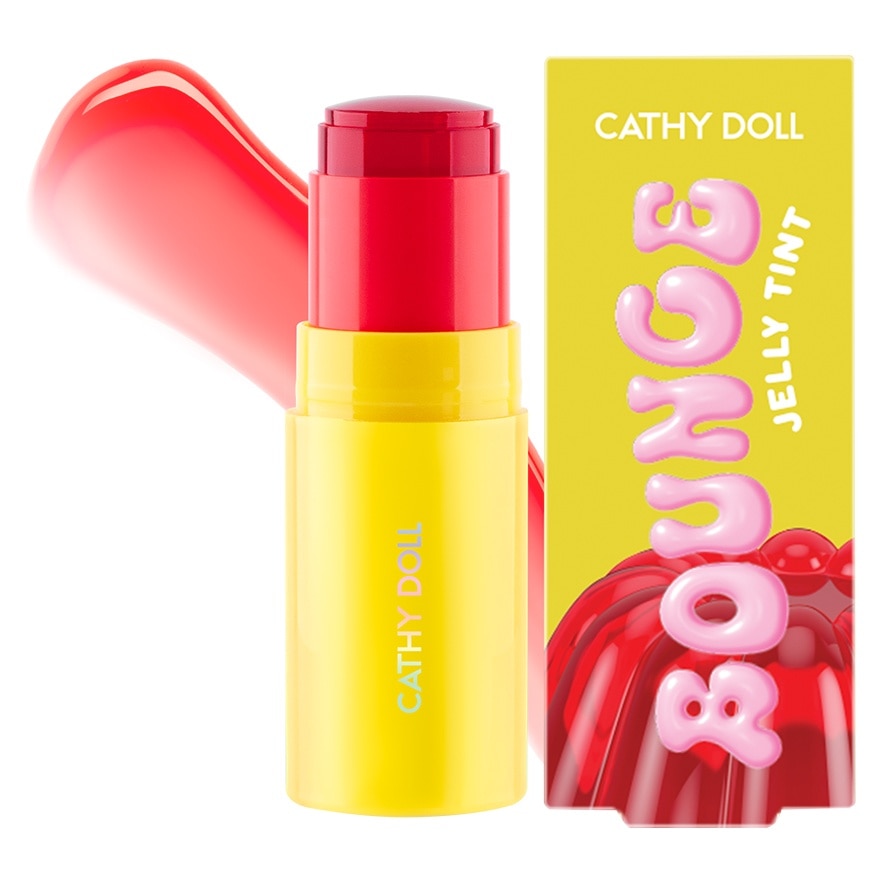 Cathy Doll Bounce Jelly Tint Blush 5g. Red Gummy