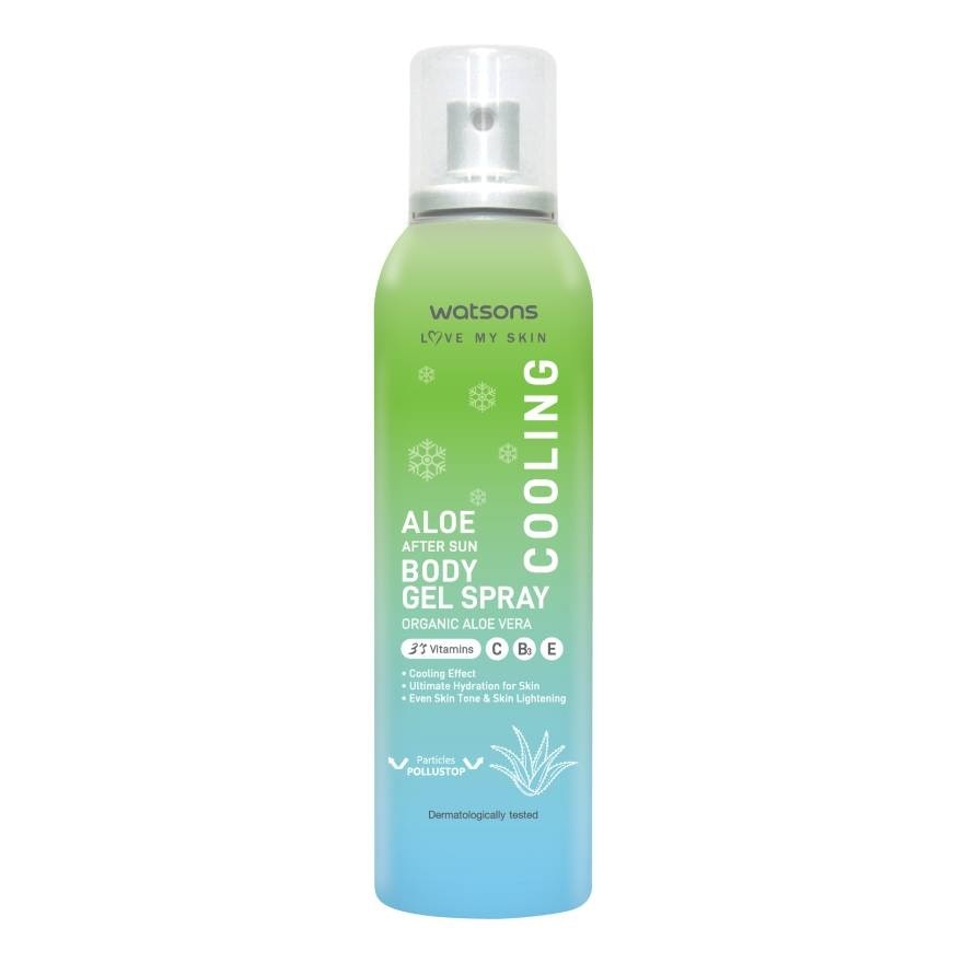 Watsons Love My Skin Cooling Aloe After Sun Body Gel Spray 90ml