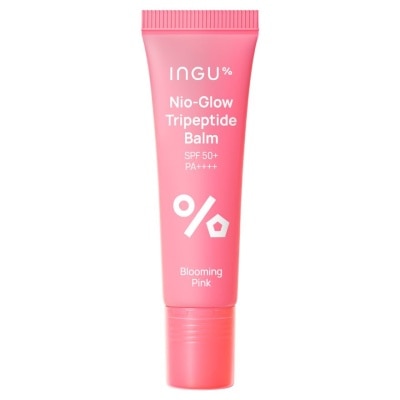 INGU อิงกุ ไนโอ-โกลว์ ไตรเปปไทด์ บาล์ม SPF 50 PA++++ สีบลูมมิ่ง พิงค์ 10 มล.