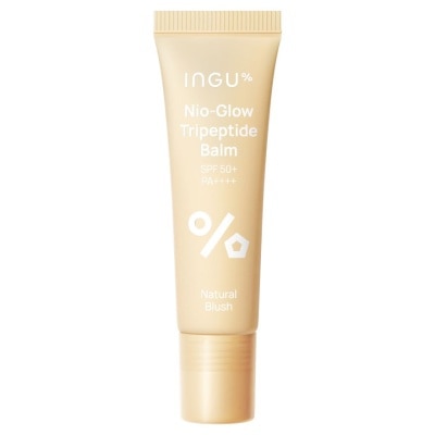 INGU อิงกุ ไนโอ-โกลว์ ไตรเปปไทด์ บาล์ม SPF 50 PA++++ 10 มล. สีเนเชอรัล บลัช