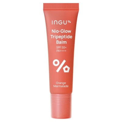 INGU อิงกุ ไนโอ-โกลว์ ไตรเปปไทด์ บาล์ม SPF 50 PA++++ สีออเรนจ์ มาร์มาเลด 10 มล.