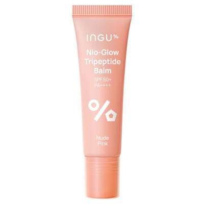 INGU อิงกุ ไนโอ-โกลว์ ไตรเปปไทด์ บาล์ม SPF50+ PA++++ สีนู้ด พิงค์ 10 มล.