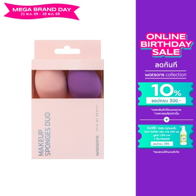 WATSONS - วัตสัน ฟองน้ำรูปไข่ WTC24-ST11
