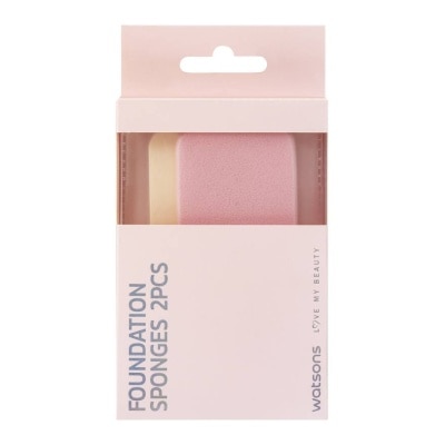 Watsons Watsons Foundation Sponges 2Pcs 21BT-029WTC