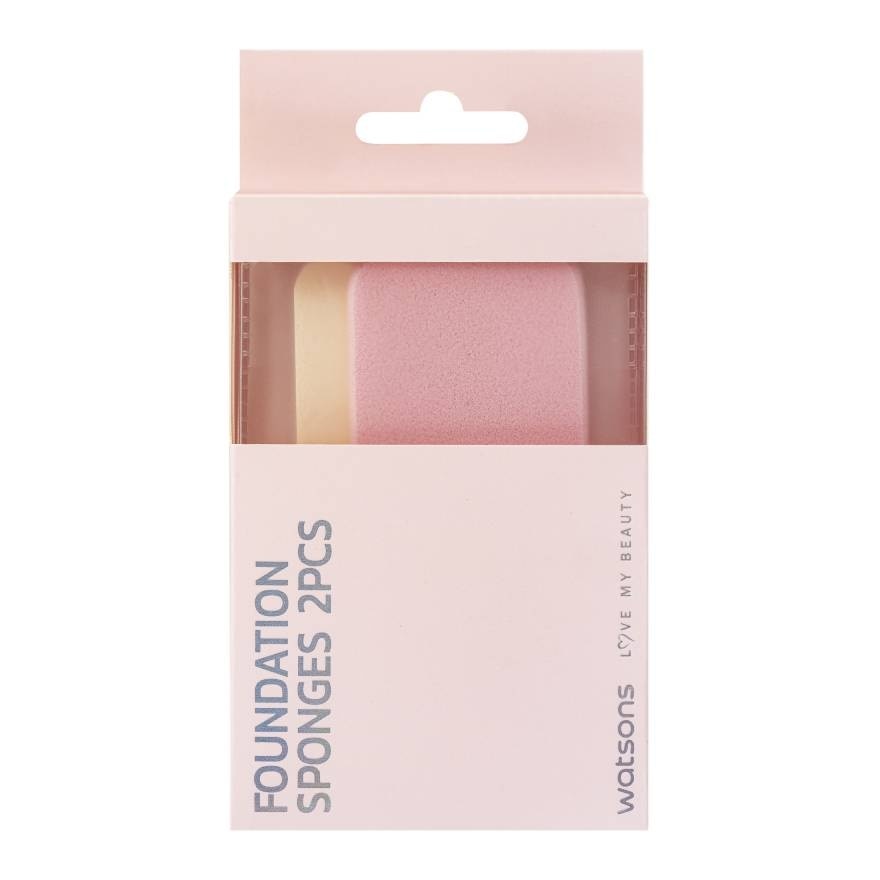 Watsons Foundation Sponges 2Pcs 21BT-029WTC